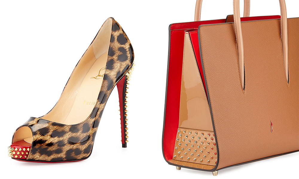 Christian Louboutin NVPS Leopard-Print Red Sole Pump [$1,045 via Neiman Marcus] Christian Louboutin Paloma Large Triple-Gusset Tote Bag [$2,490 via Bergdrof Goodman] 