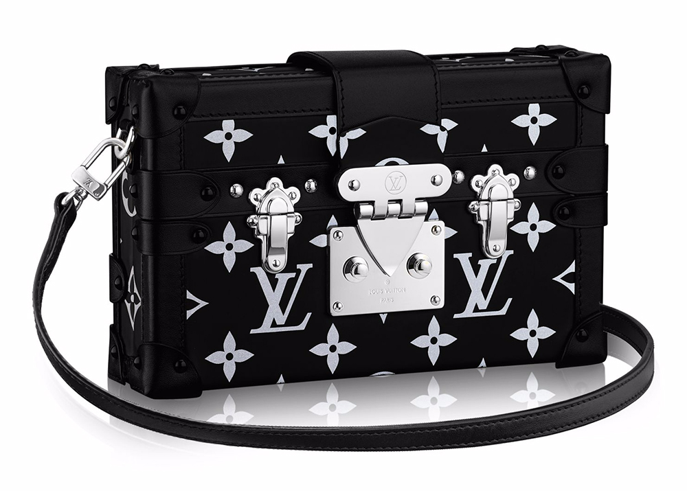 Louis-Vuitton-Petite-Malle-Reflective-Clutch