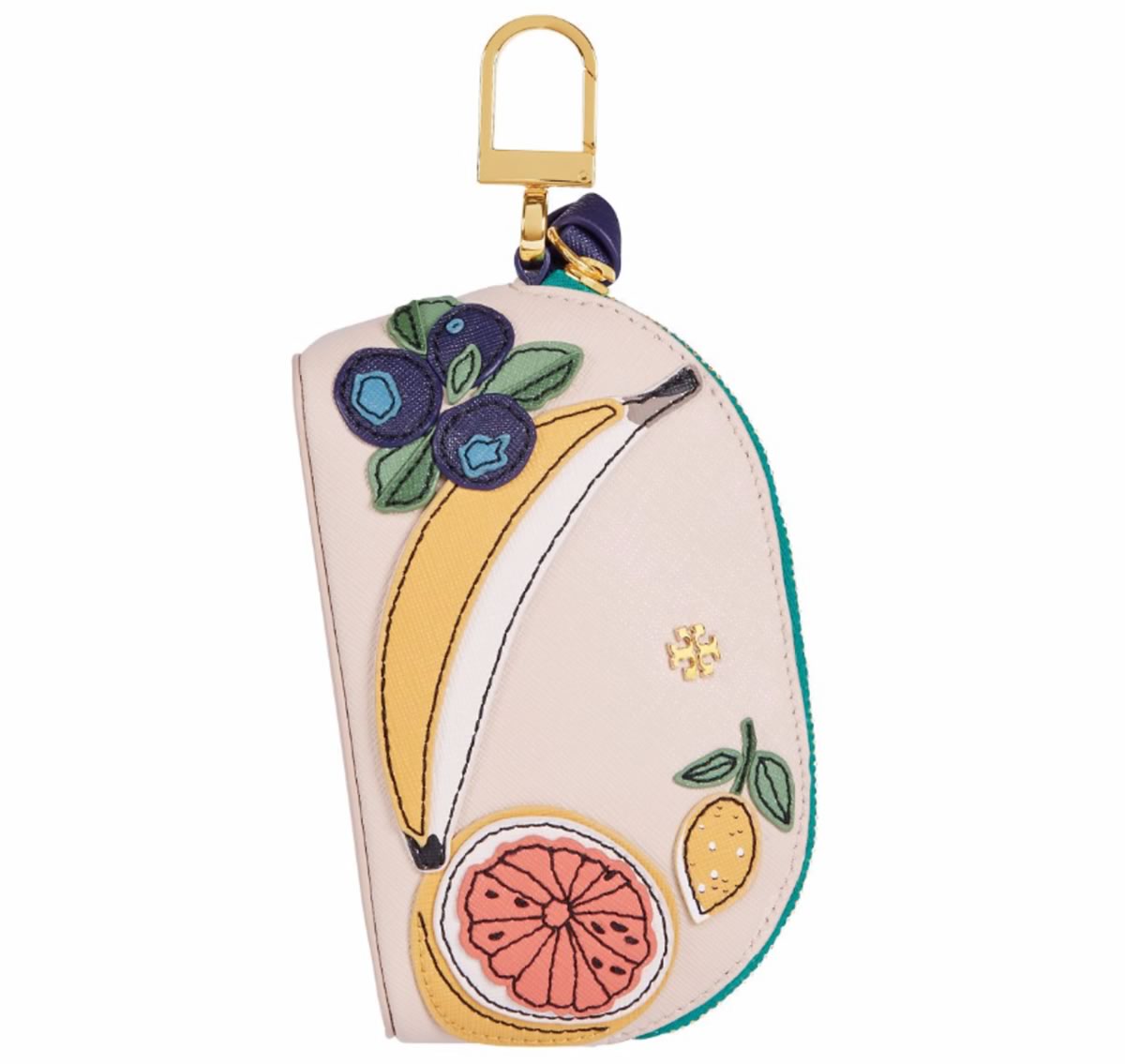 Tory Burch Domed Fruit Pouch Key Fob