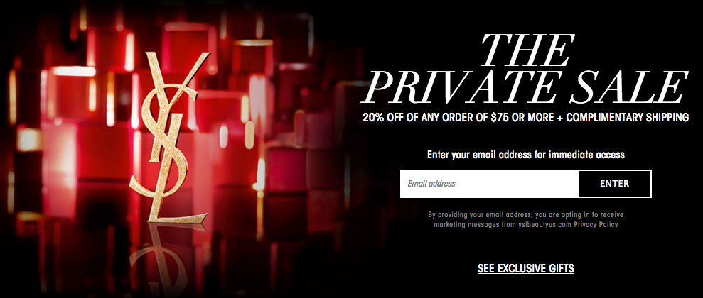 Yves-Saint-Laurent-Beauty-Private-Sale