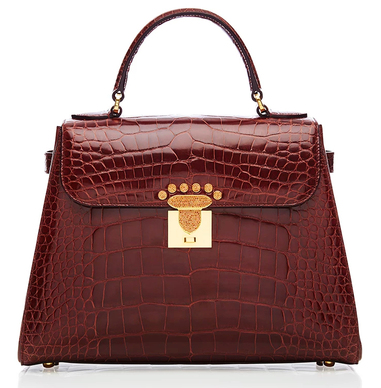 Asprey-167-Crocodile-Bag-with-18k-Gold-and-Cognac-Diamond-Hardware