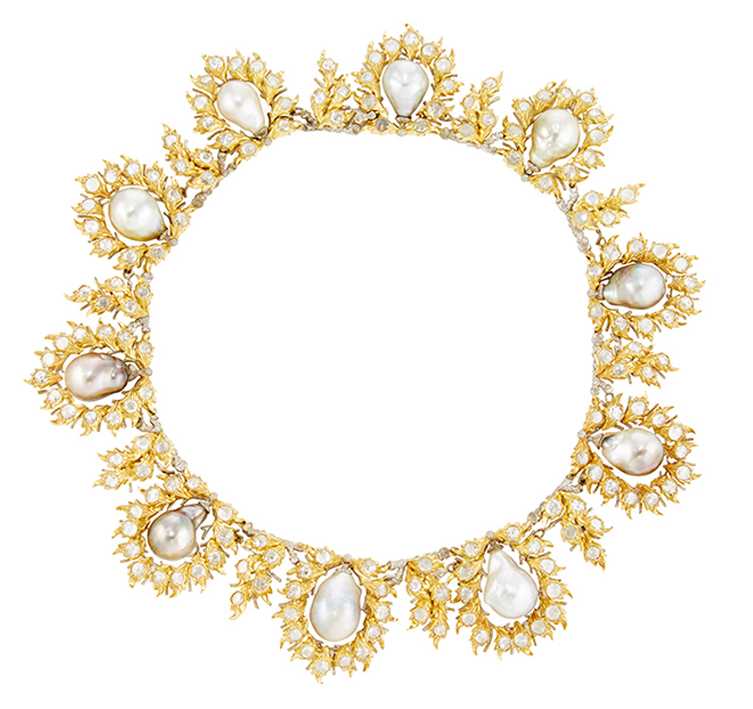 Buccellati-Baroque-Pearl-and-Diamond-Necklace