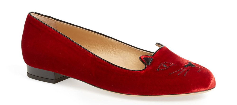 Charlotte Olympia Kitty Flat