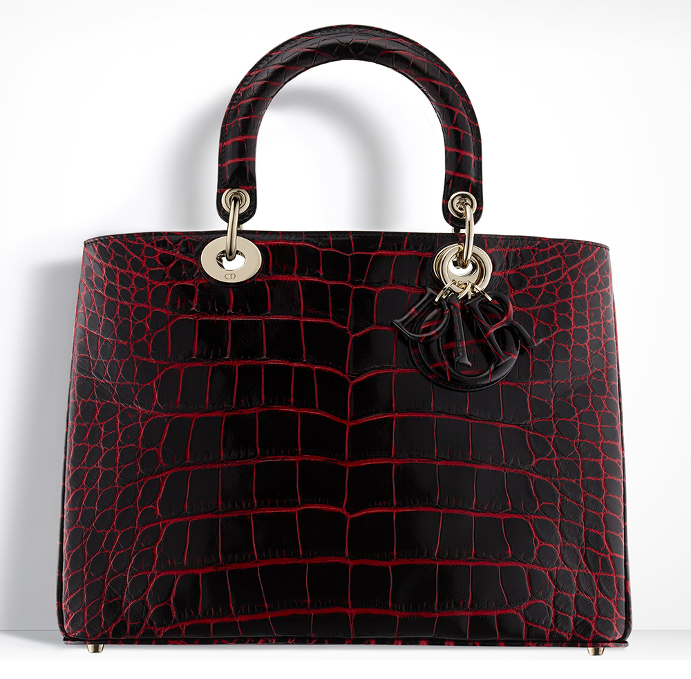 Christian-Dior-Diorissimo-Alligator-Bag