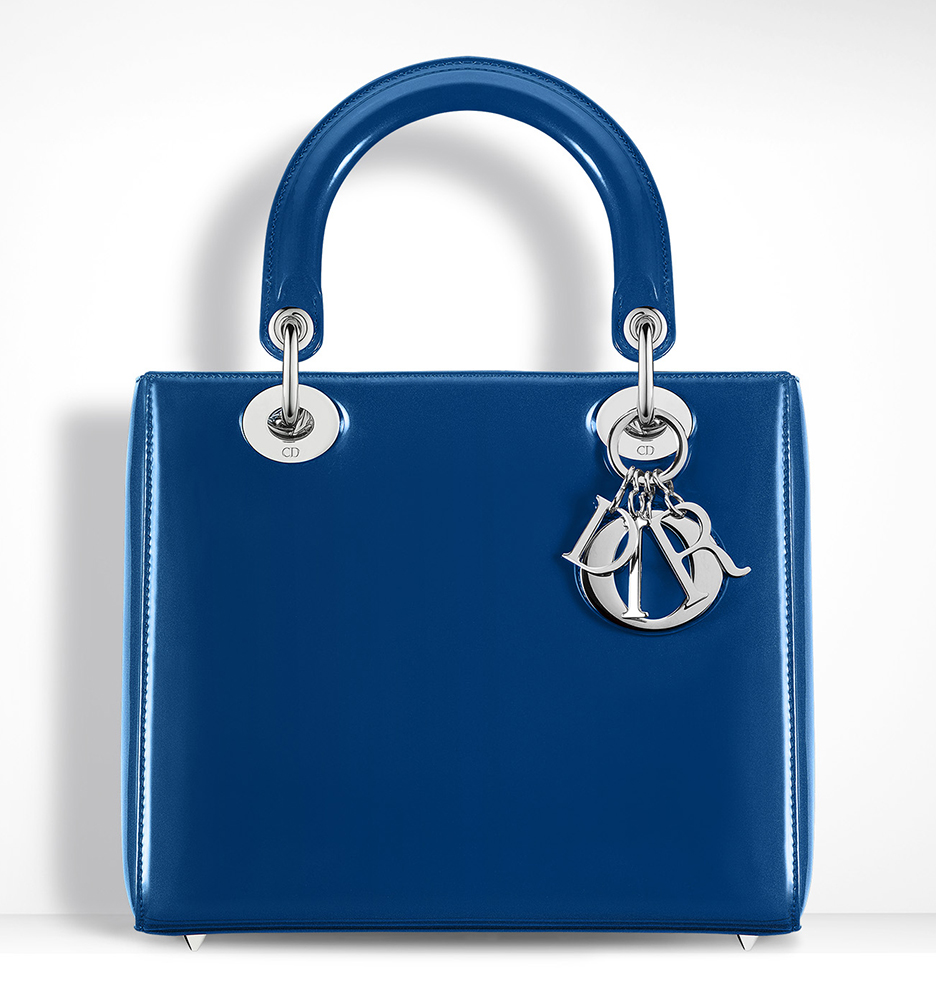 Christian-Dior-Lady-Dior-Blue-Patent