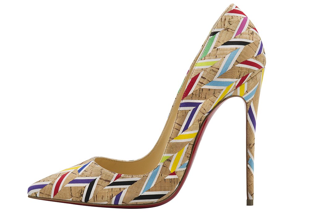 Christian Loubout so kate escarpin en liege Pump