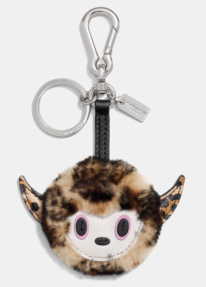 Coach-x-Baseman-Buster-Le-Fauve-Shearling-Bag-Charm