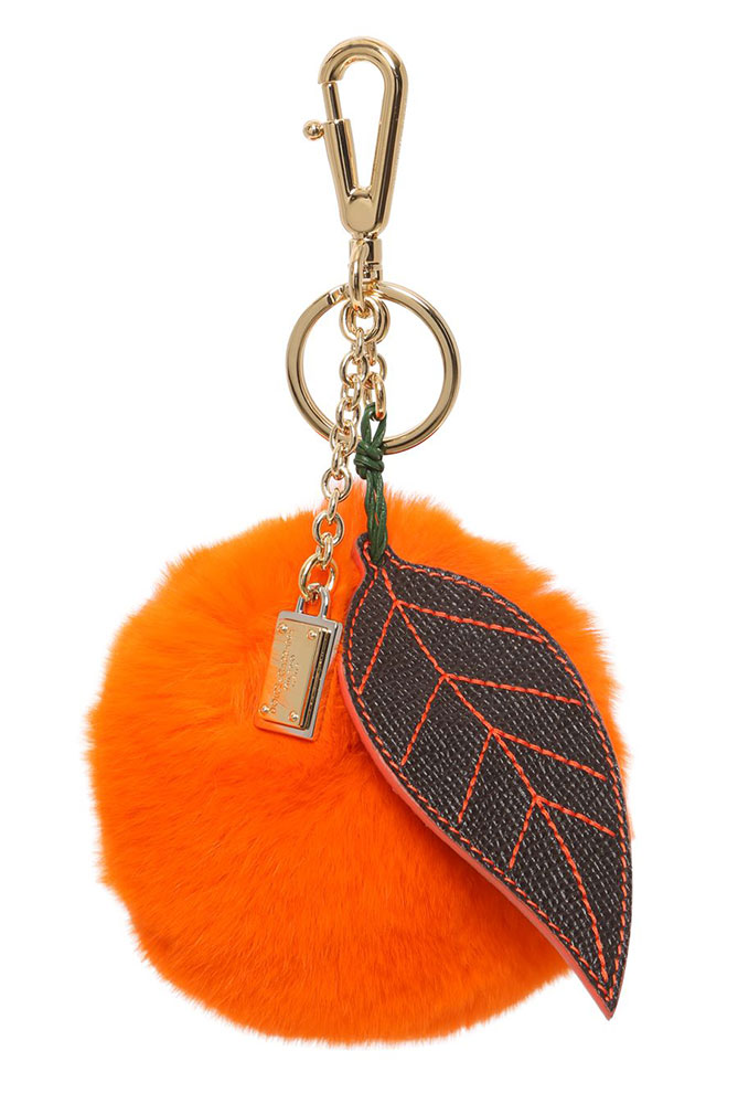 Dolce-and-Gabbana-Orange-Bag-Charm