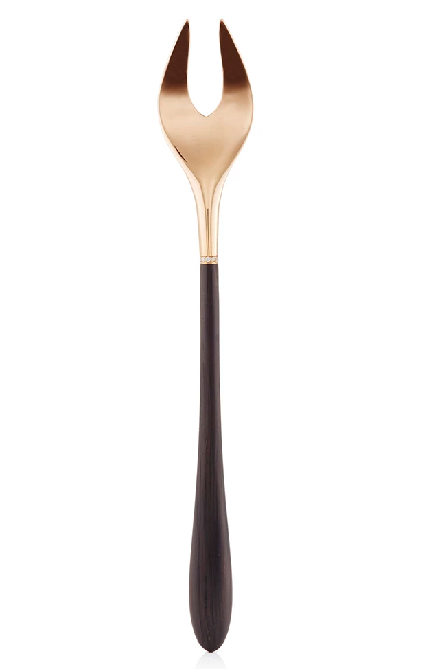 Dome-Carbon-Fiber-Fork-with-18k-Rose-Gold-and-Diamonds
