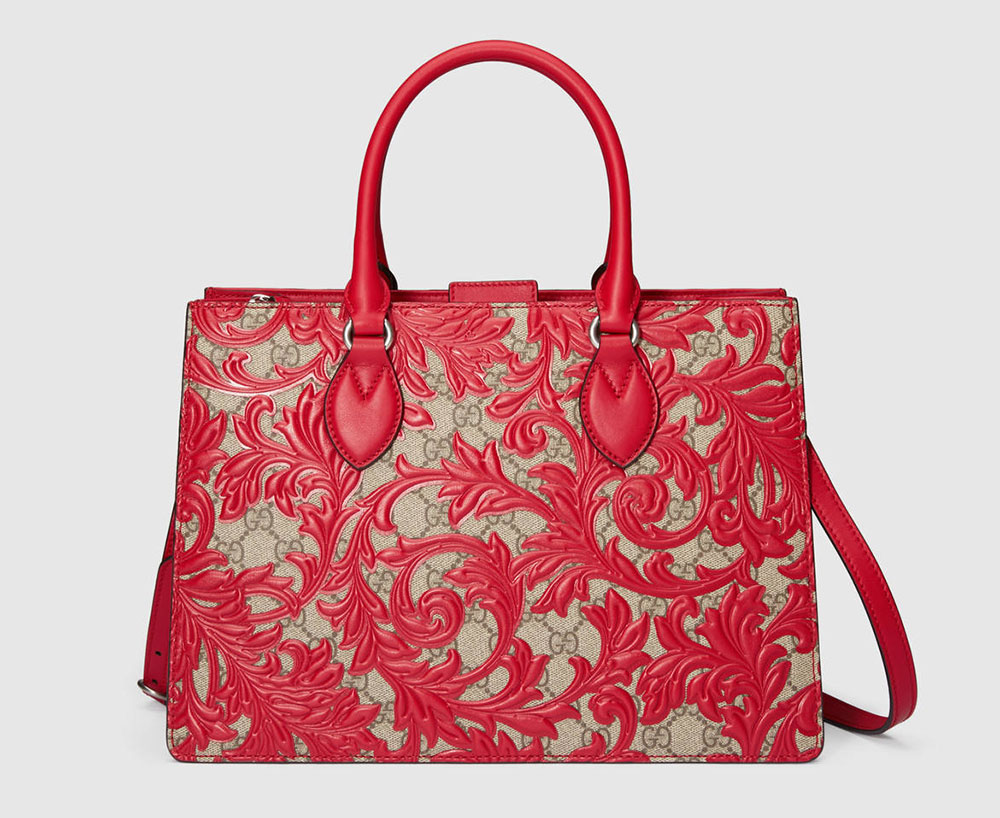 Gucci Arabesque Top Handle Bag