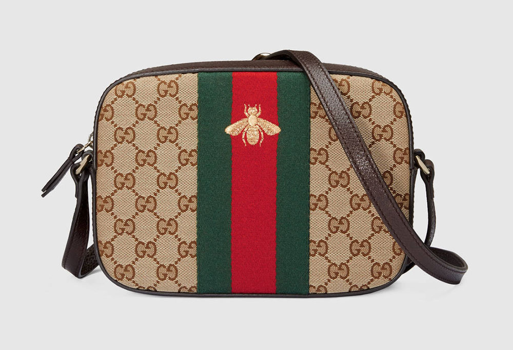 Gucci Bee Web Shoulder Bag