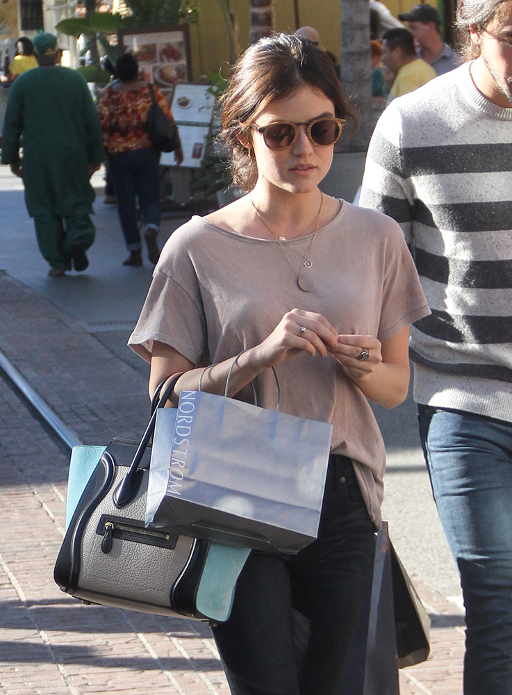 Lucy-Hale-Celine-Luggage-Tote