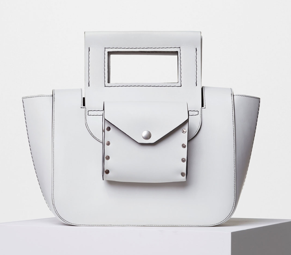 Celine-Medium-Square-Handbag-White-3500