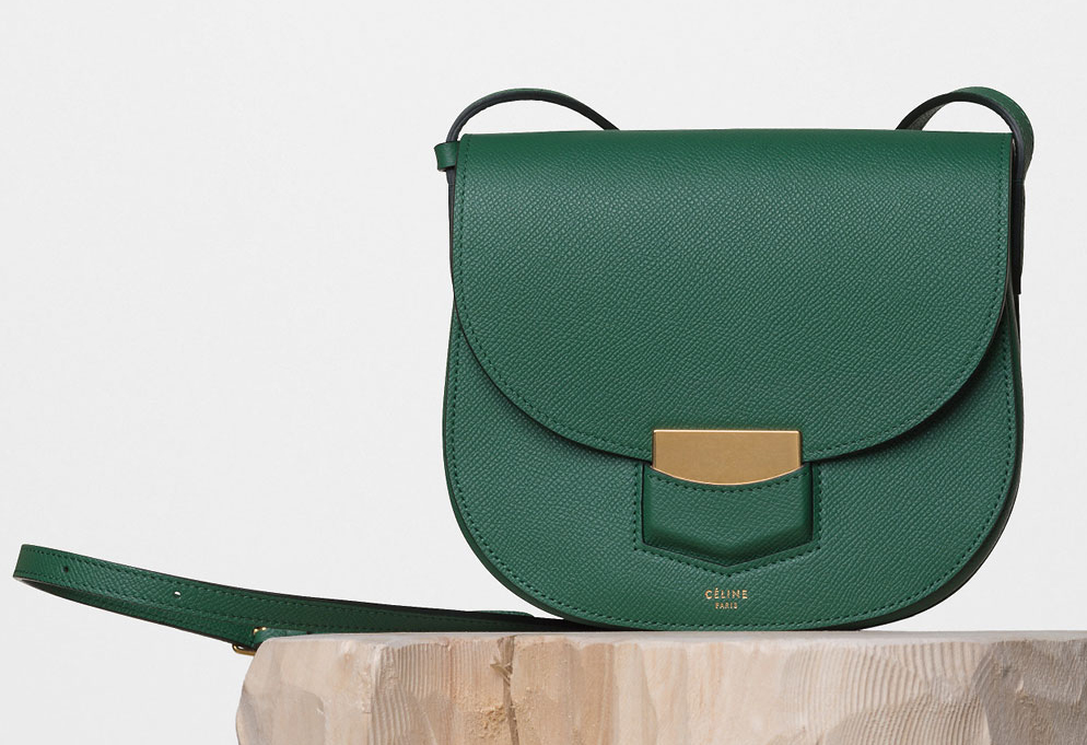 Celine-Small-Trotteur-Shoulder-Bag-Forest-1850