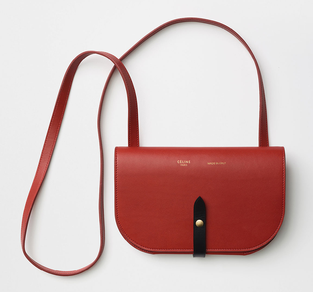 Celine-Strap-Clutch-Red-1400