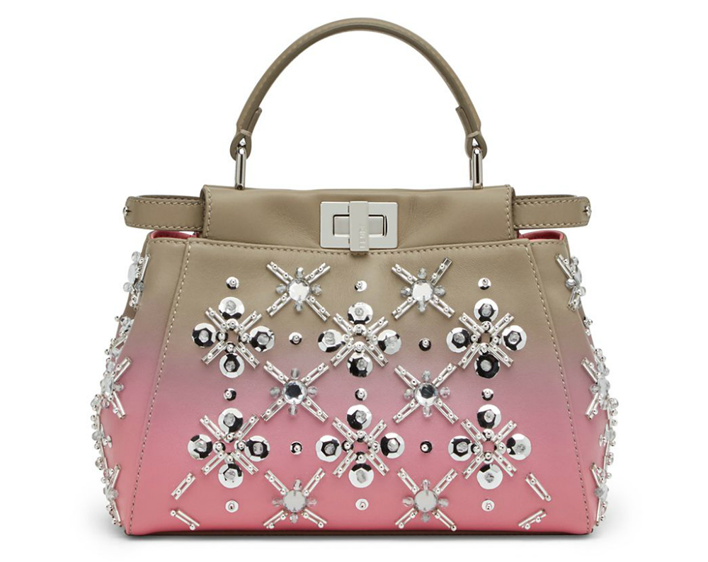 Fendi-Embellished-Ombre-Mini-Peekaboo-Bag