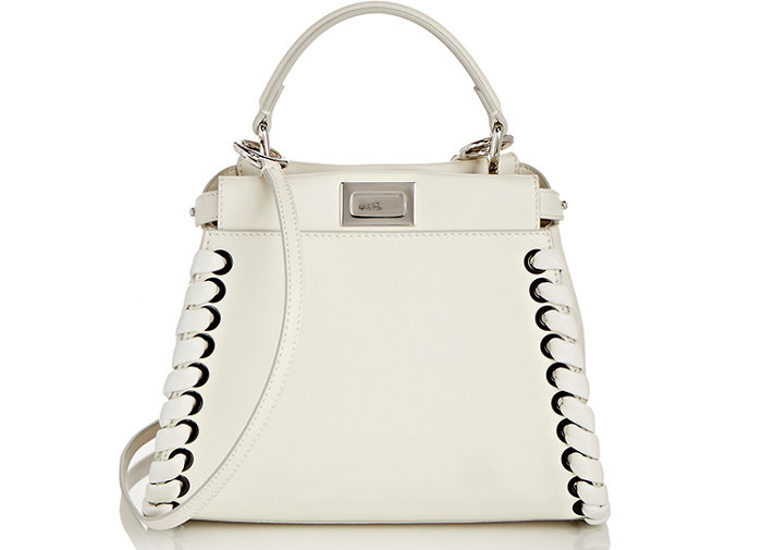 Fendi-Whipstitch-Mini-Peekaboo-Bag-White