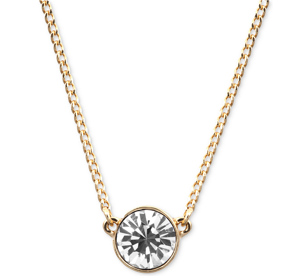 Givenchy Necklace Swarovski Element Pendant