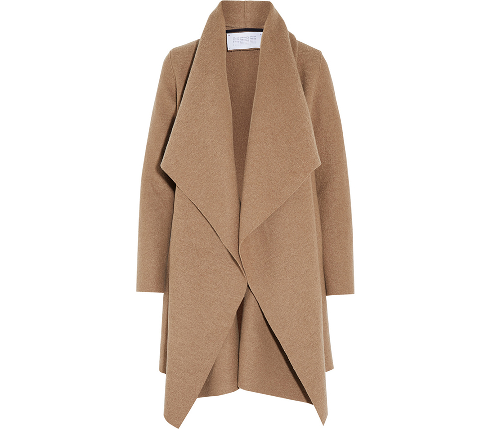 Harris Wharf London Shawl-Collar Wool Coat