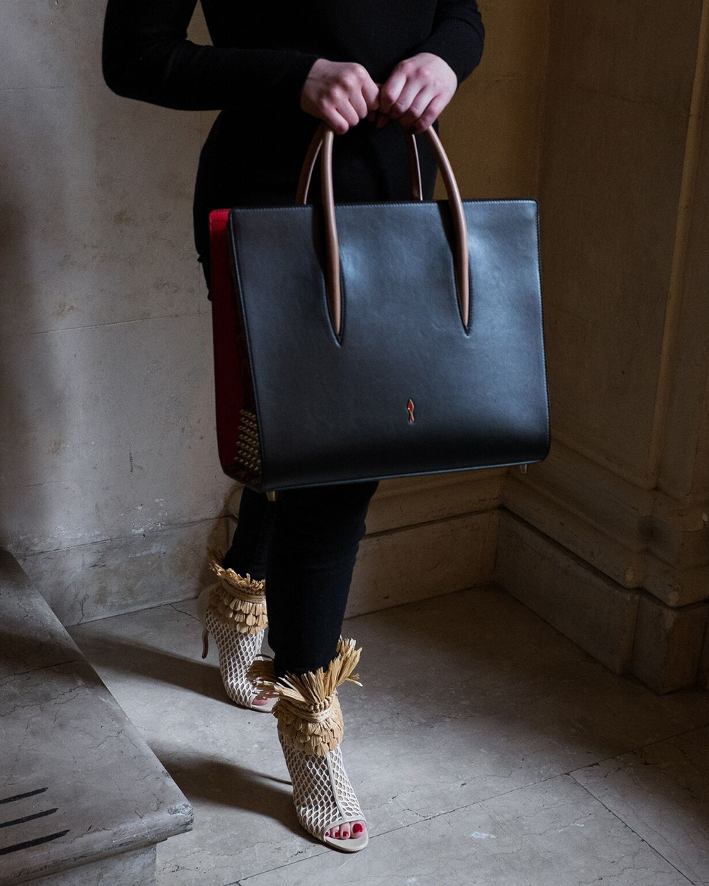 Christian Louboutin x Louis Vuitton special edition hand bag