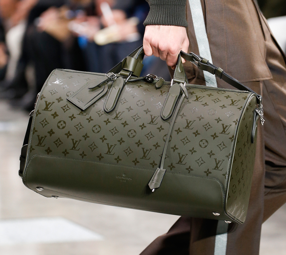 Louis Vuitton Debuts New Monogram Eclipse Print at Men&#39;s Fall 2016 Show - PurseBlog