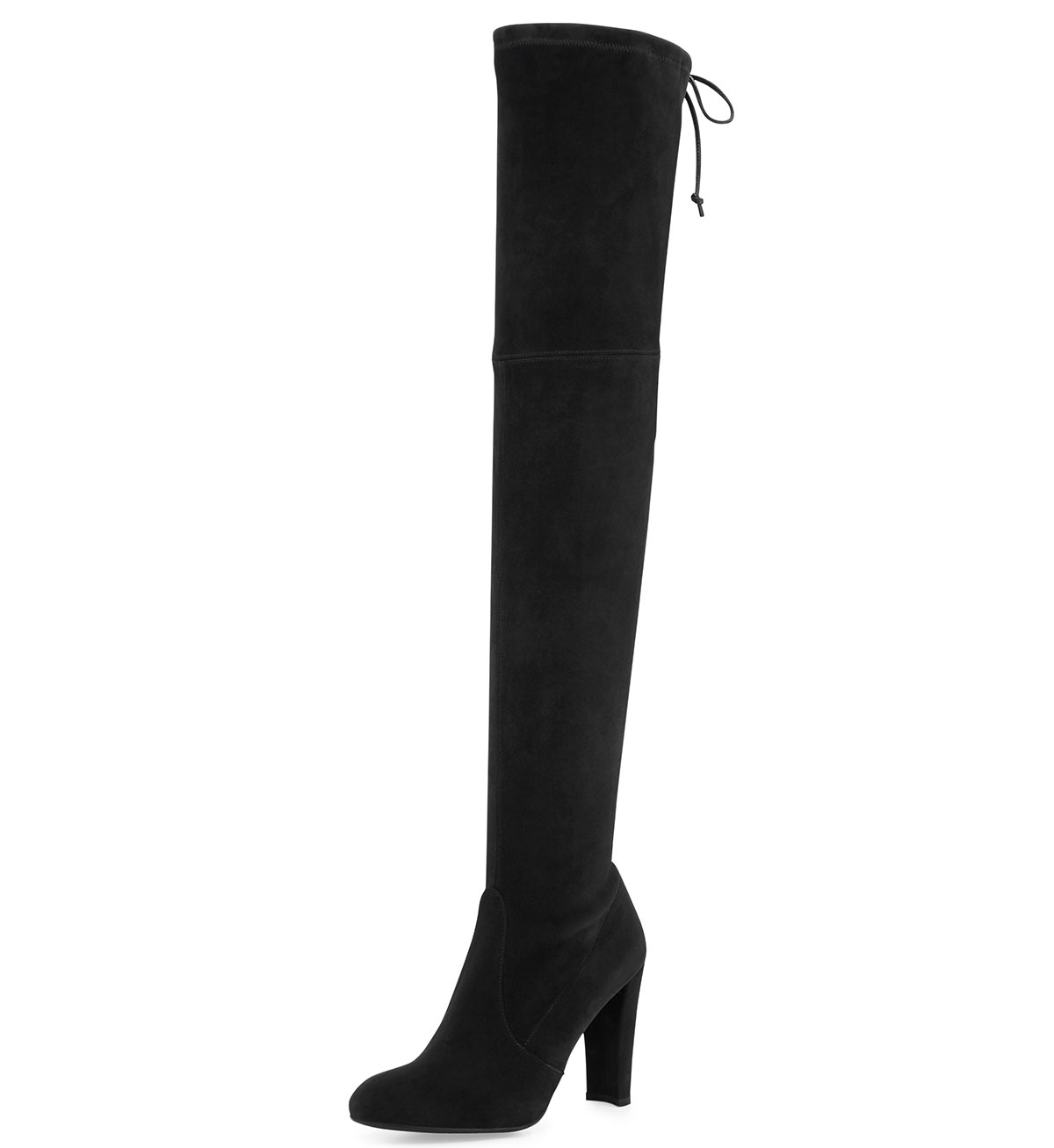 Stuart Weitzman Highland Stretchy Suede Over-the-Knee Boot