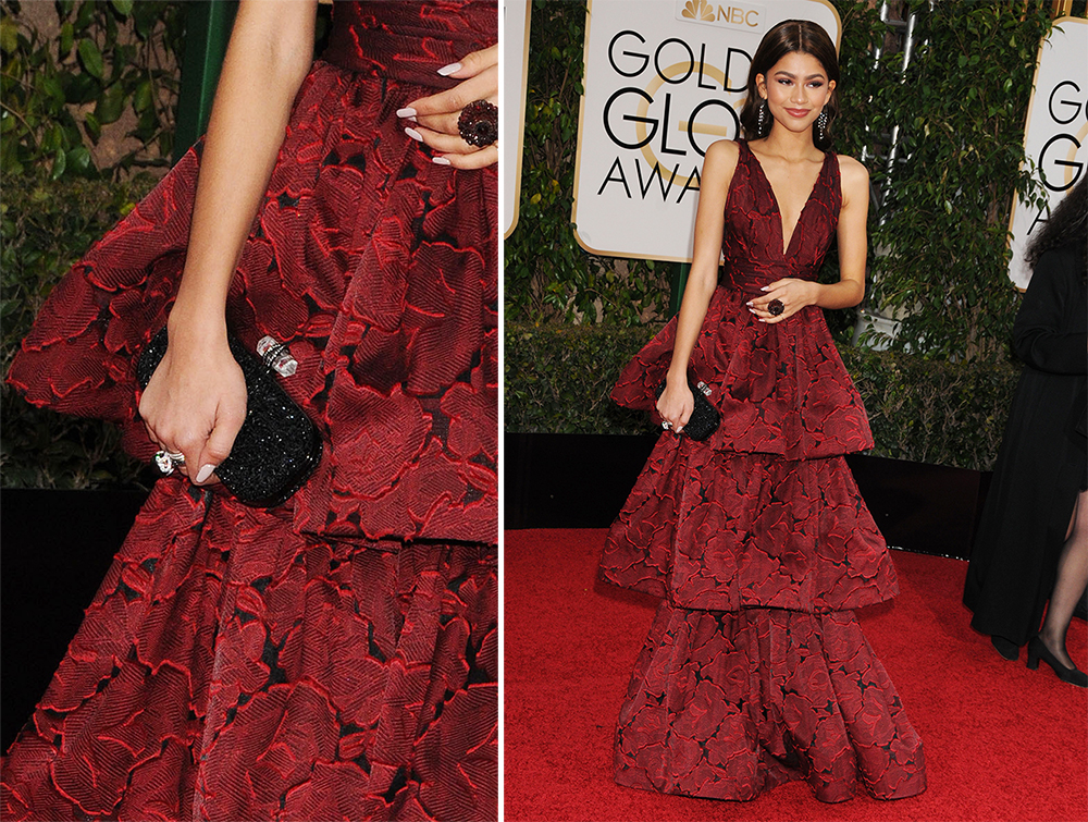 Zendaya-Coleman-Marchesa-Lily-Crystal-Clutch