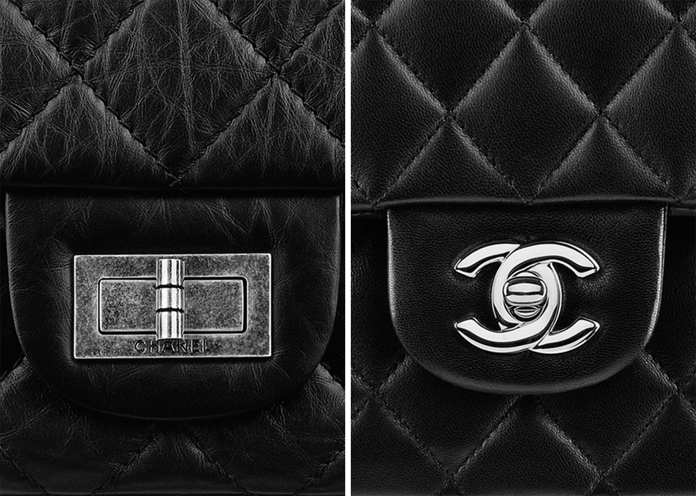 Chanel Mademoiselle vs Interlocking Lock