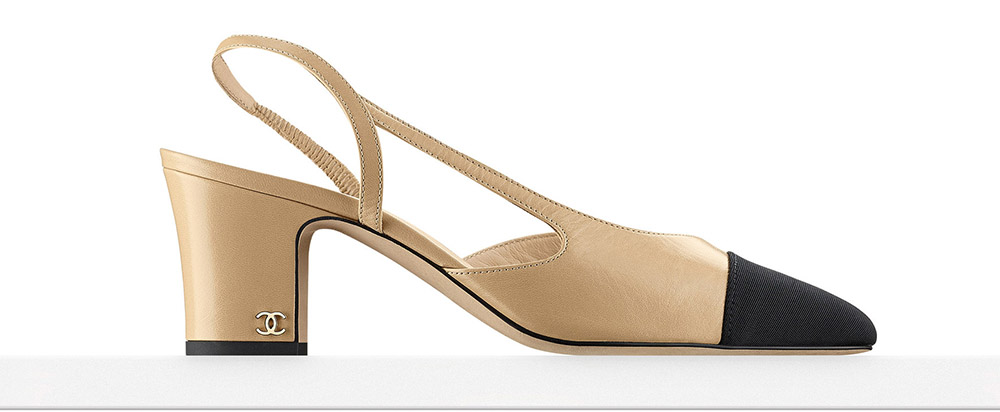 Chanel Two-Tone Slingback