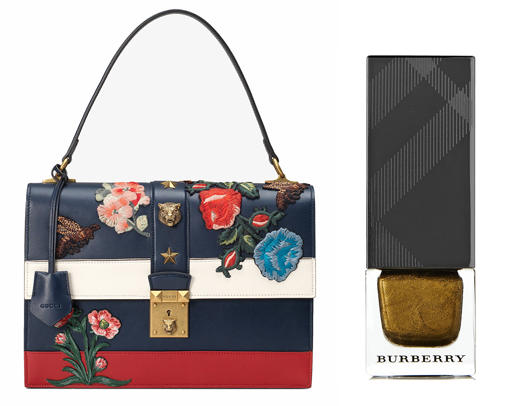 Gucci-Cat-Lock-Bag-and-Burberry-Nail-Polish-in-Antique-Gold