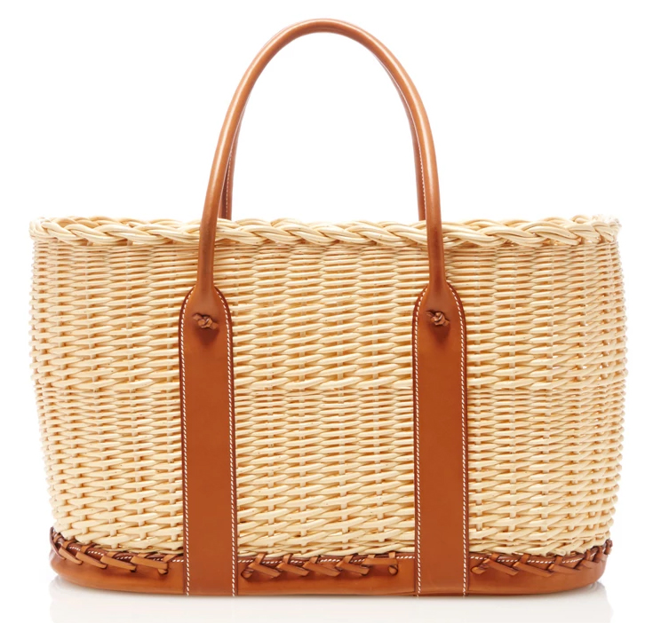 Hermes-Natural-Picnic-Garden-Party-Tote