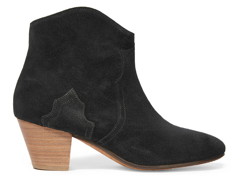 Isabel Marant The Dicker Suede Ankle Boot
