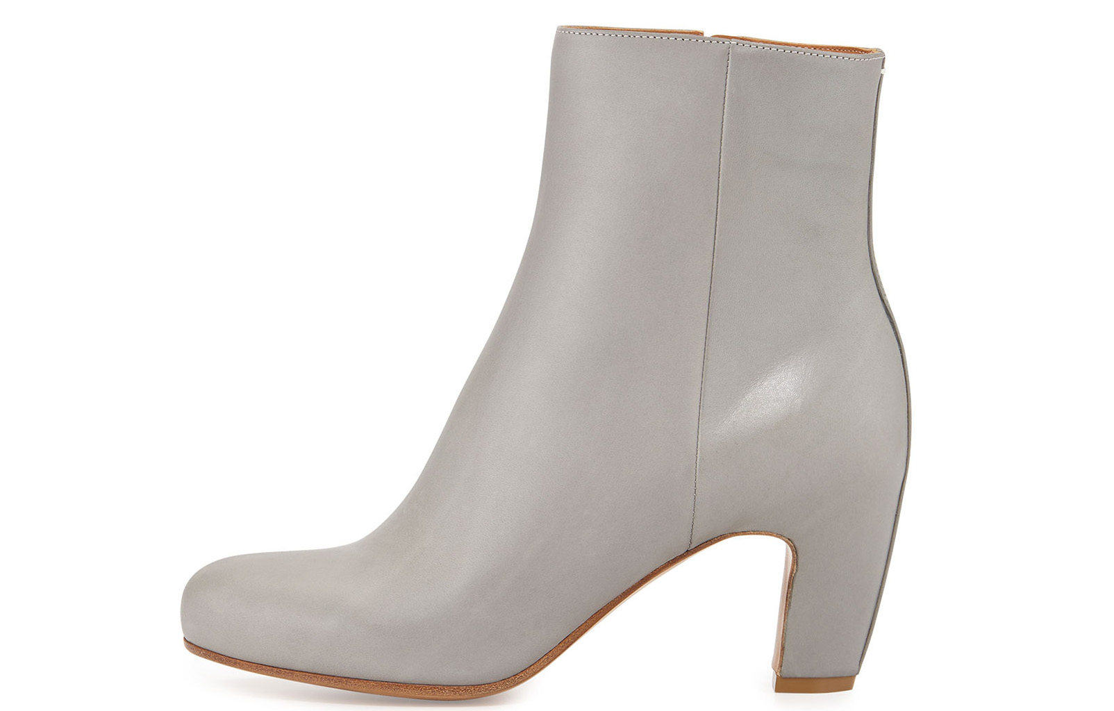 Maison Margiela Soft Leather Mid-Calf Bootie