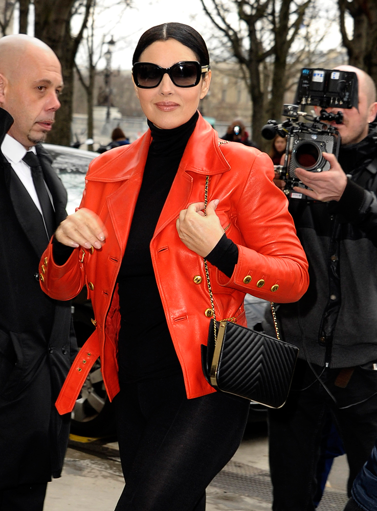 Monica-Bellucci-Chanel-Chevron-Frame-Shoulder-Bag