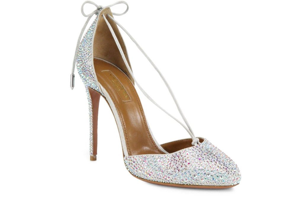 Aquazzura Embellished Pumps