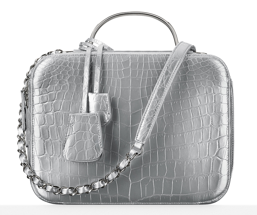 Chanel-Metallic-Alligator-Vanity-Case