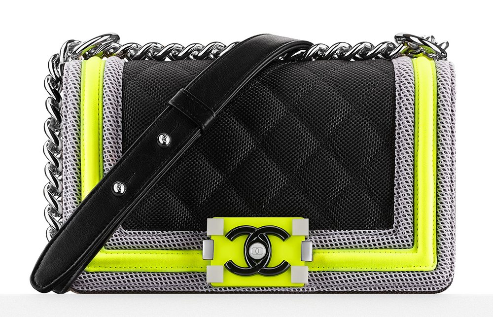 Neon best sale chanel bag