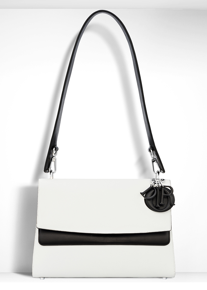 Christian-Dior-Be-Dior-Double-Flap-Shoulder-Bag-White