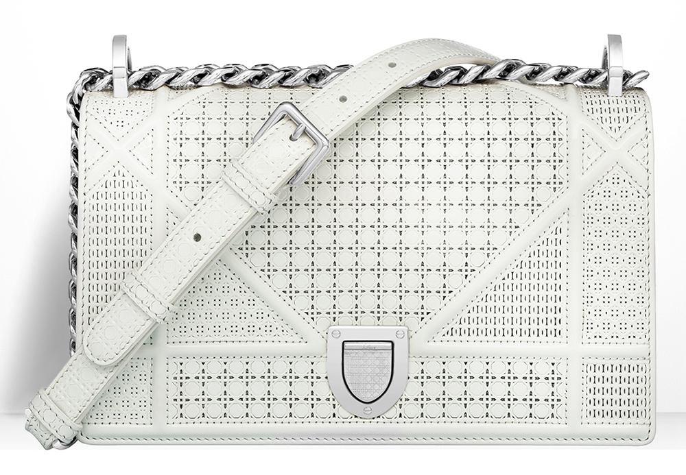 Christian-Dior-Small-Diorama-Bag-White