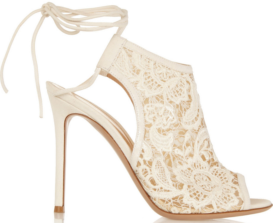 Gianvito Rossi Suede Ankle Bootie