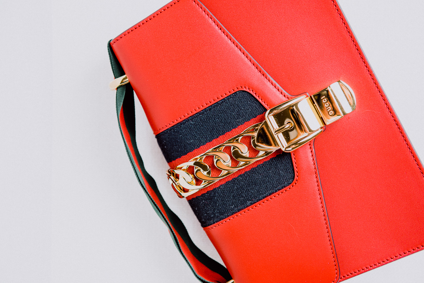 null Gucci Sylvie Bag in Red, $2,490 via Gucci