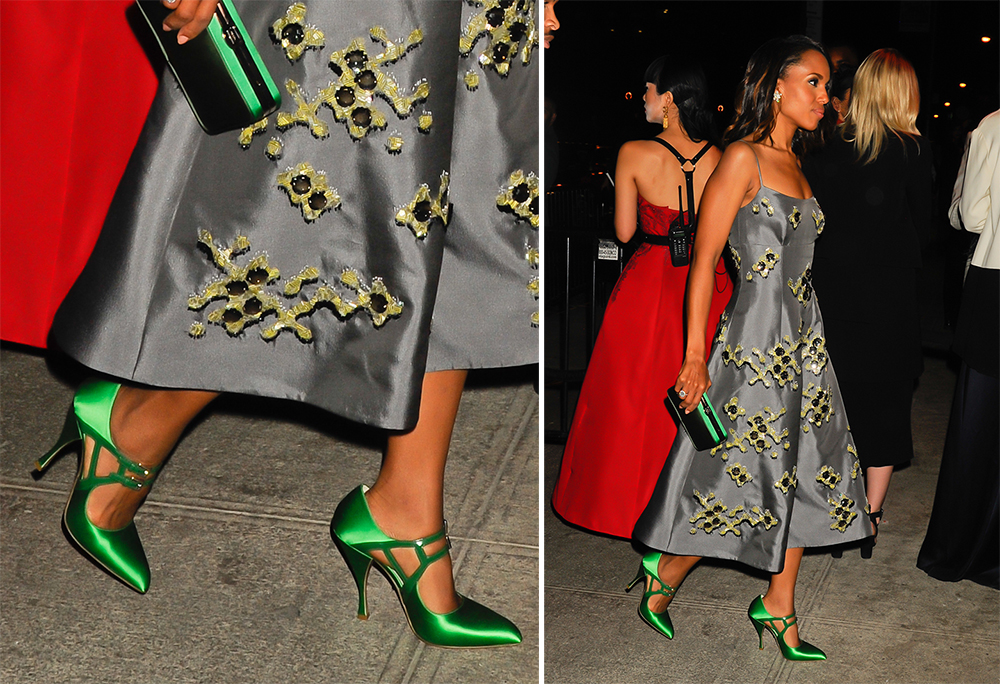 Kerry-Washington-Prada-Satin-Pumps