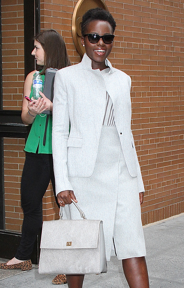 Lupita-Nyongo-Dove-Grey-Top-Handle-Bag