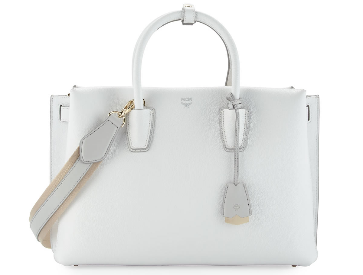 MCM Milla Tote in Cloud Dancer