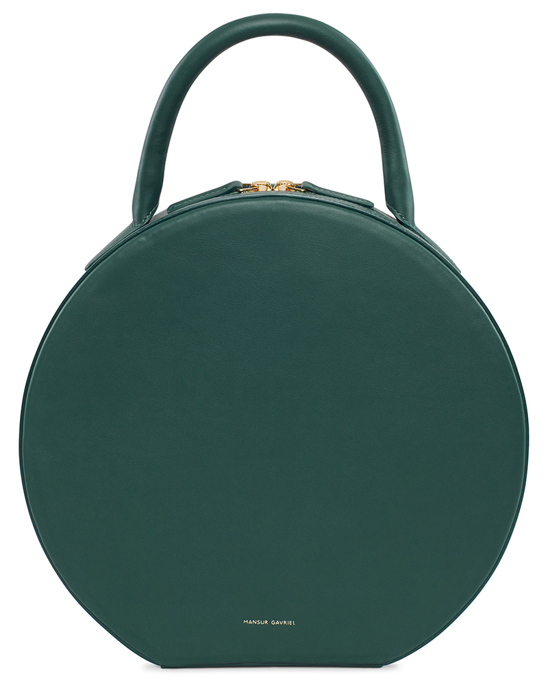 Mansur-Gavriel-Circle-Bag-Moss-Leather