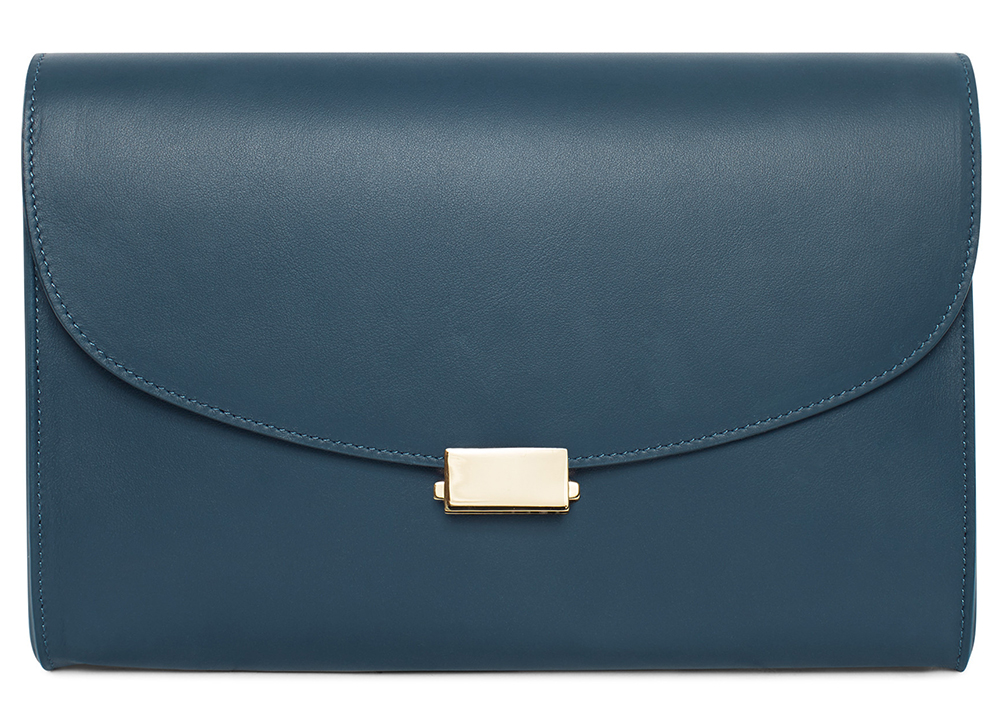 Mansur-Gavriel-Flat-Clutch-Blu-Leather