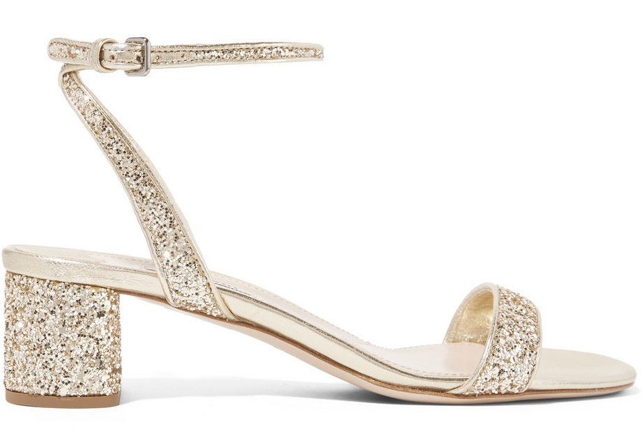 Miu Miu Glitter Sandals