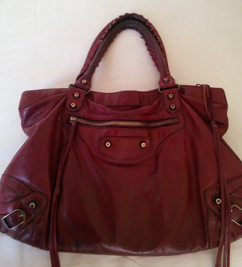 Old-Red-Balenciaga-Bag