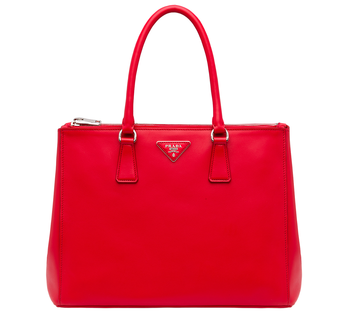 Prada Galleria Bag Laquer Red
