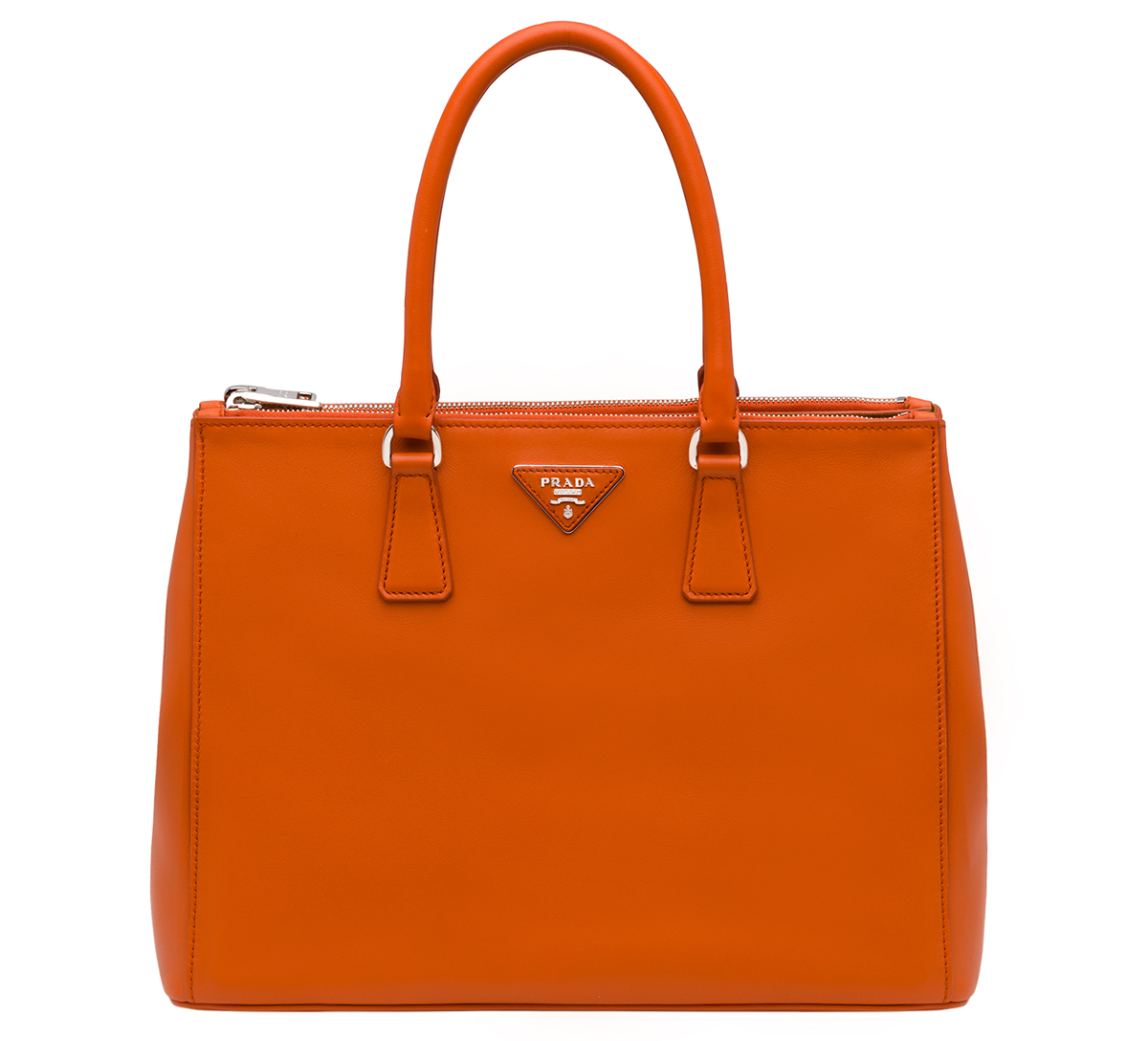 Prada Galleria Bag in Papaya